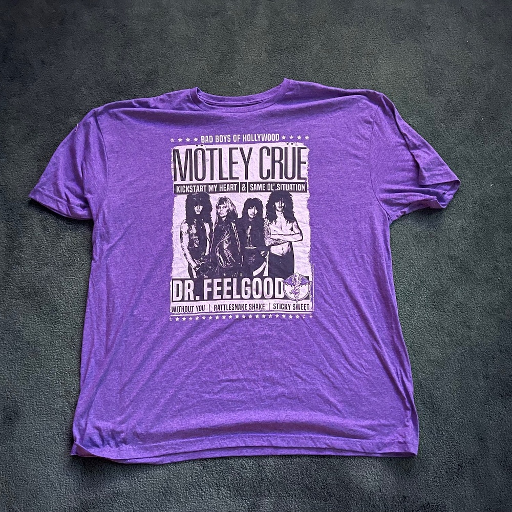 New Motley Crue Dr. Feelgood XXL shirt
